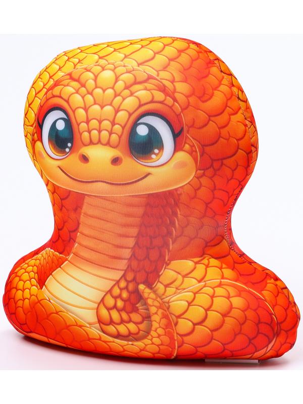 Антистресс игрушка «Змея», оранжевая