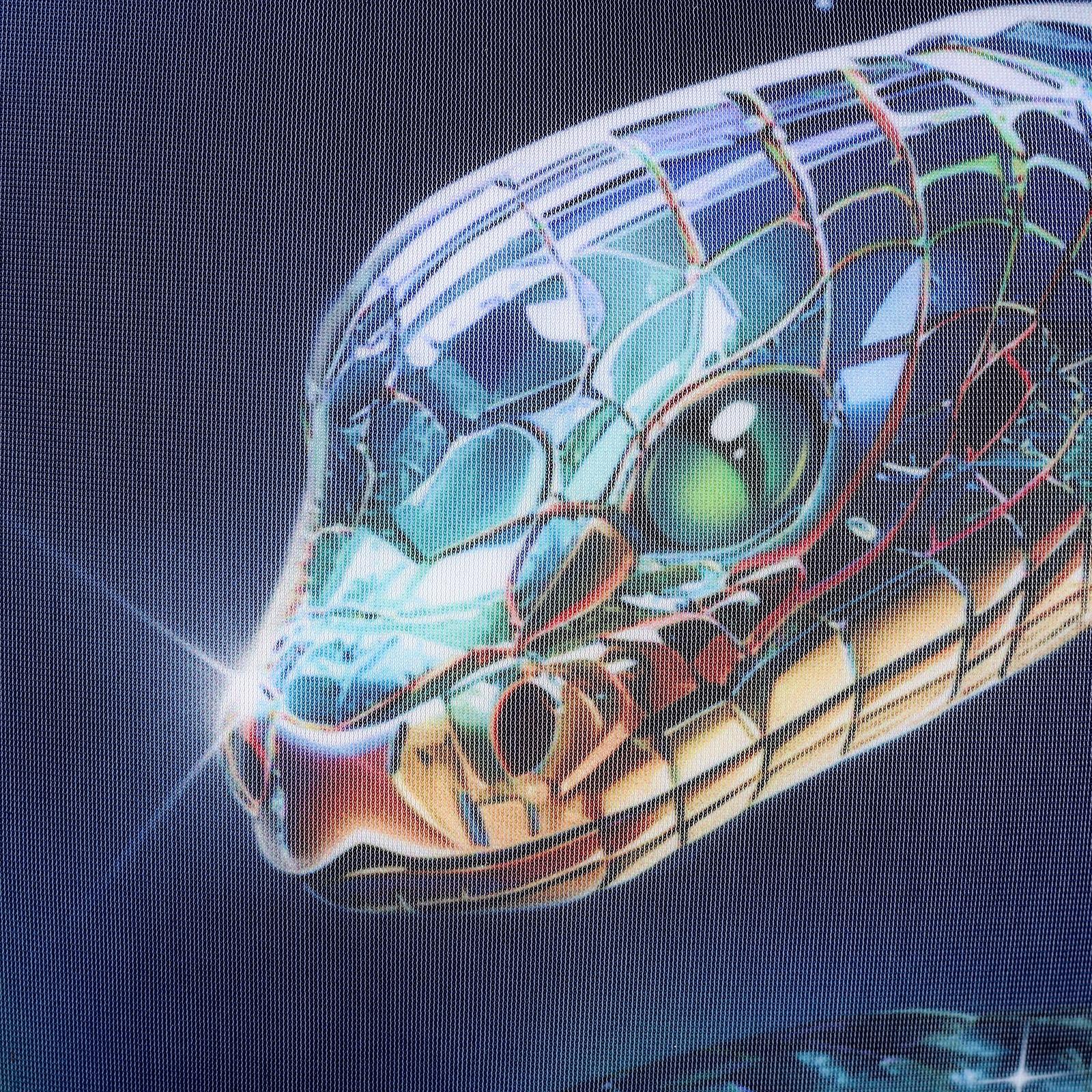 Подушка декоративная антистресс «Змея», синяя