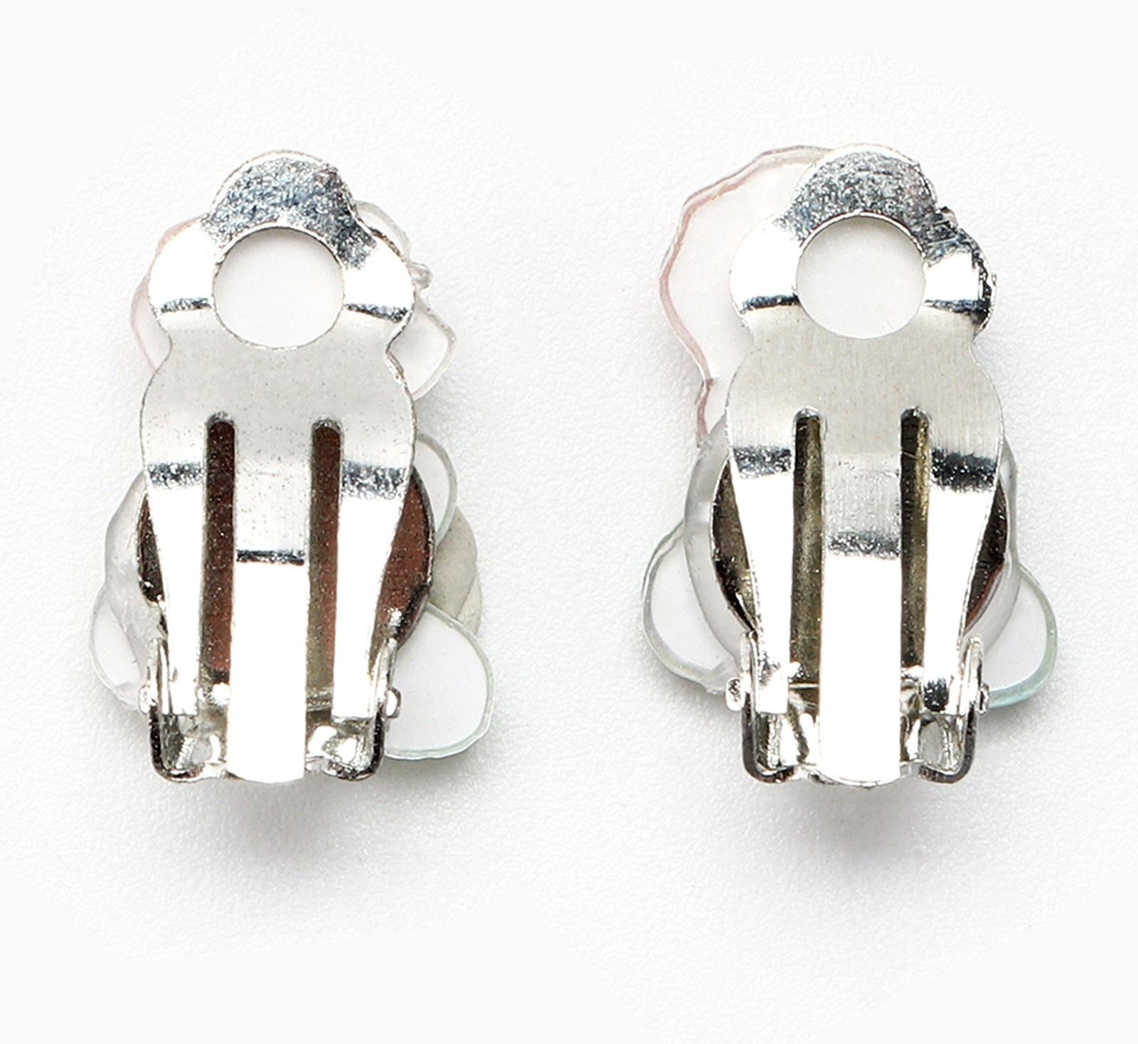 Серьги клипсы детские новогодние «Стильная девочка» на Новый год, 7 х 9 см