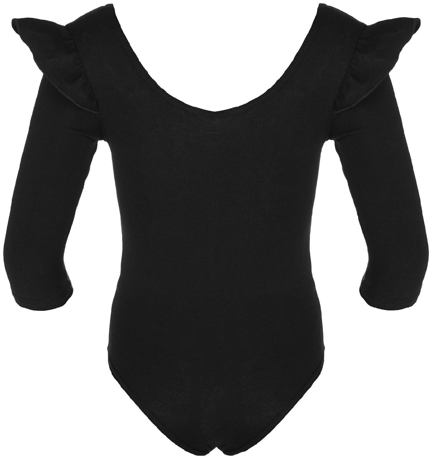 Купальник для гимнастики и танцев Grace Dance, р. 26, цвет чёрный