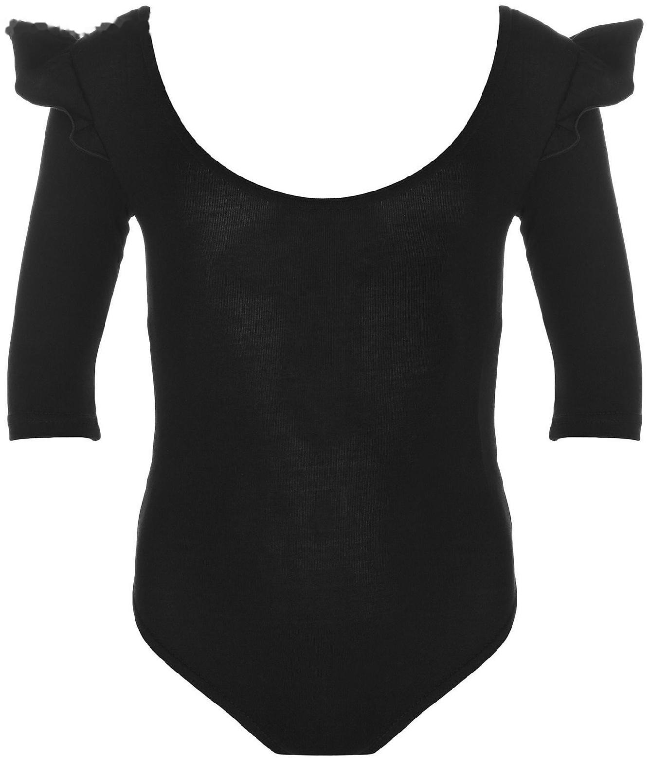 Купальник для гимнастики и танцев Grace Dance, р. 26, цвет чёрный