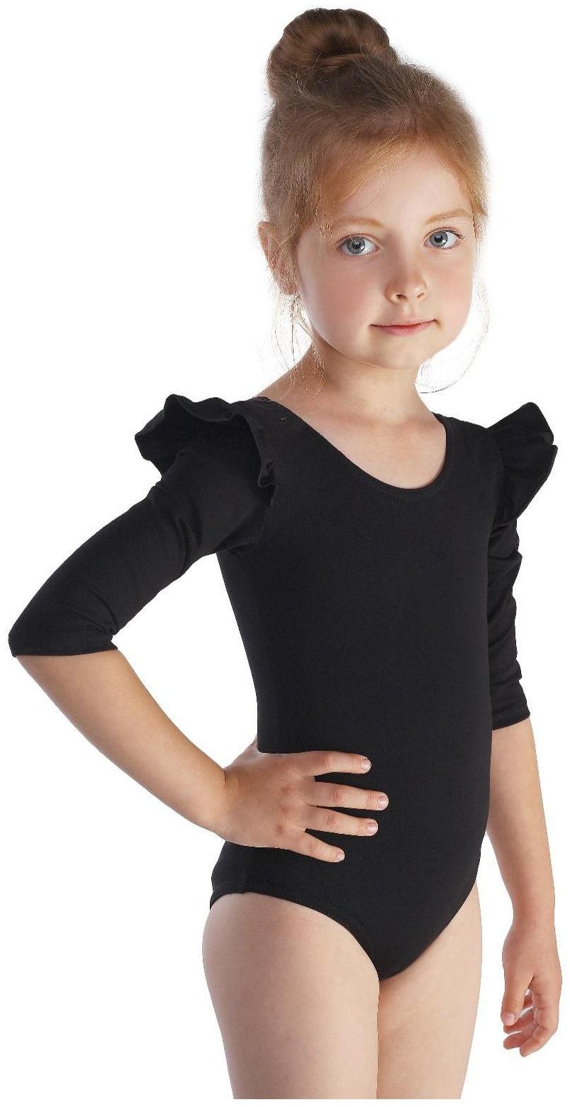 Купальник для гимнастики и танцев Grace Dance, р. 26, цвет чёрный