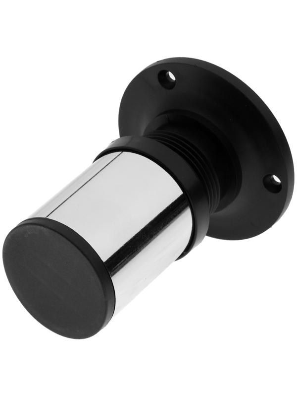 Опора регулируемая OR=001CR ТУНДРА, d=50 мм, H=80 мм, цвет хром, 4 шт.