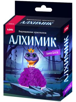 Выращивание кристаллов «Фиолетовая змейка»