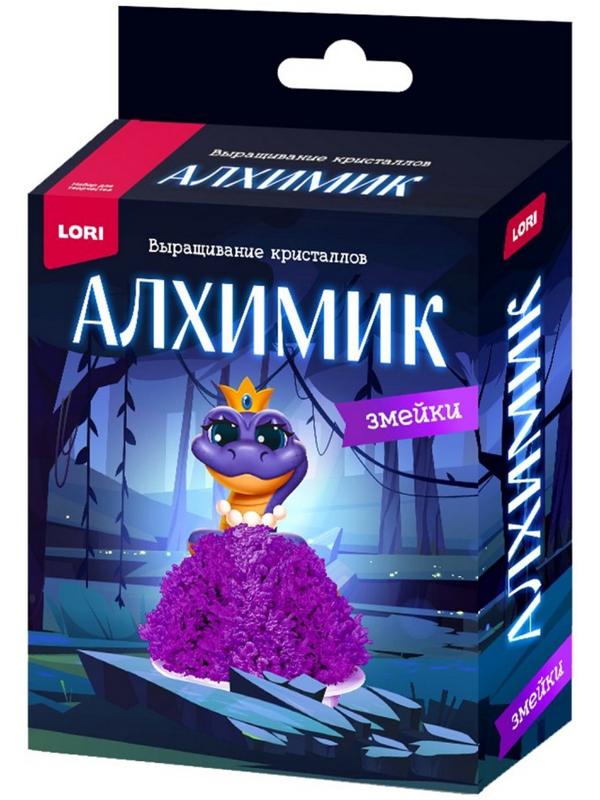 Выращивание кристаллов «Фиолетовая змейка»