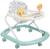 Ходунки «Солнышко», 7 колес, музыкальные игрушки, бирюзовый