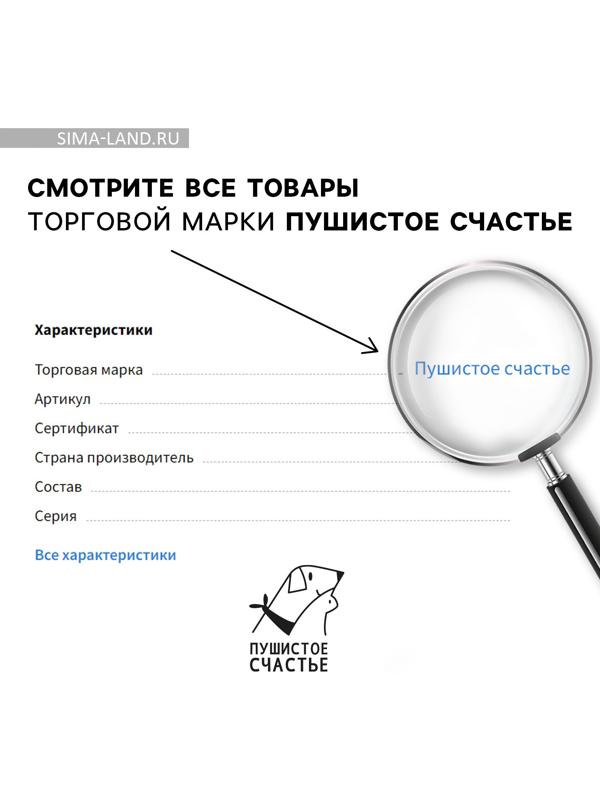 Игрушка для собак жевательная со ароматом корма «Медвежонок», 9 х 4.5 см