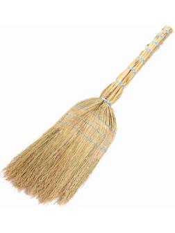 Веник для уборки Шафран «Сорго», шестипрошивной, ручная работа, 86 см, фасовка 50 штук