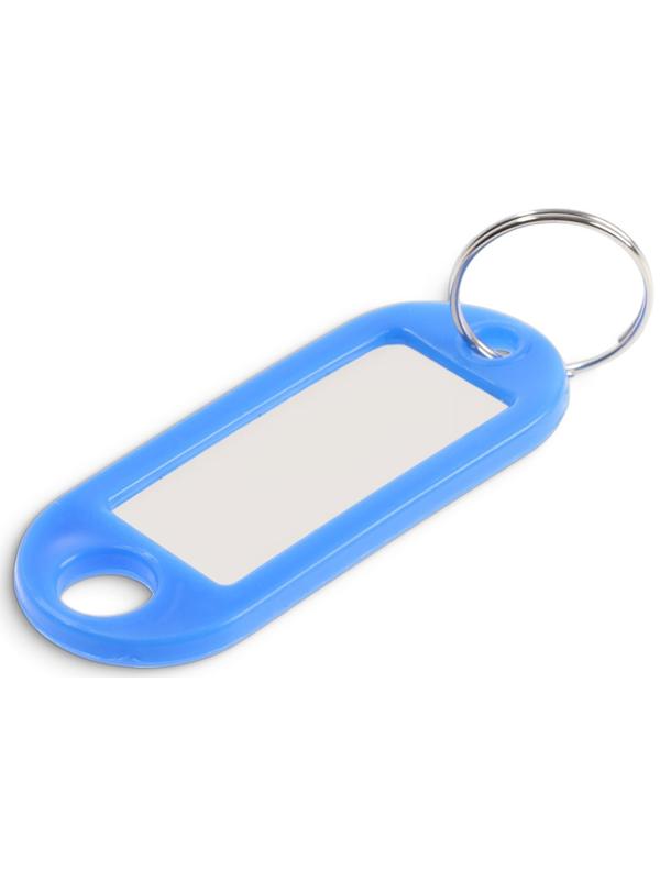 Бирка для ключей АЛЛЮР, пластик, цвет микс