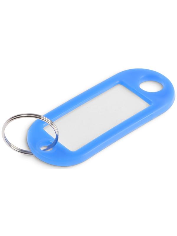 Бирка для ключей АЛЛЮР, пластик, цвет микс