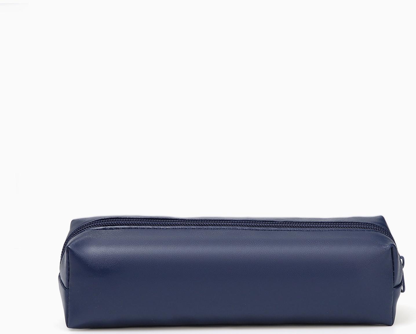 Косметичка-пенал на молнии Style, тёмно-синяя