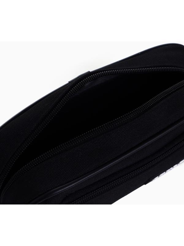 Косметичка-пенал на молнии с карманом, Style, чёрная