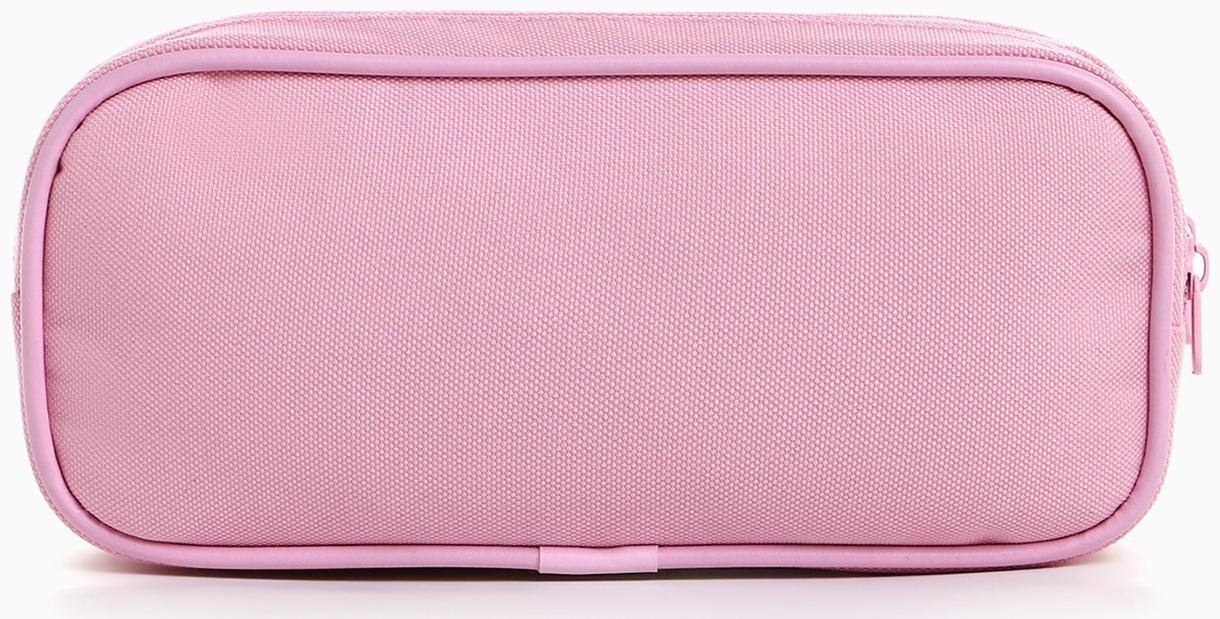 Косметичка-пенал на молнии с отделами, «Звезда», розовая
