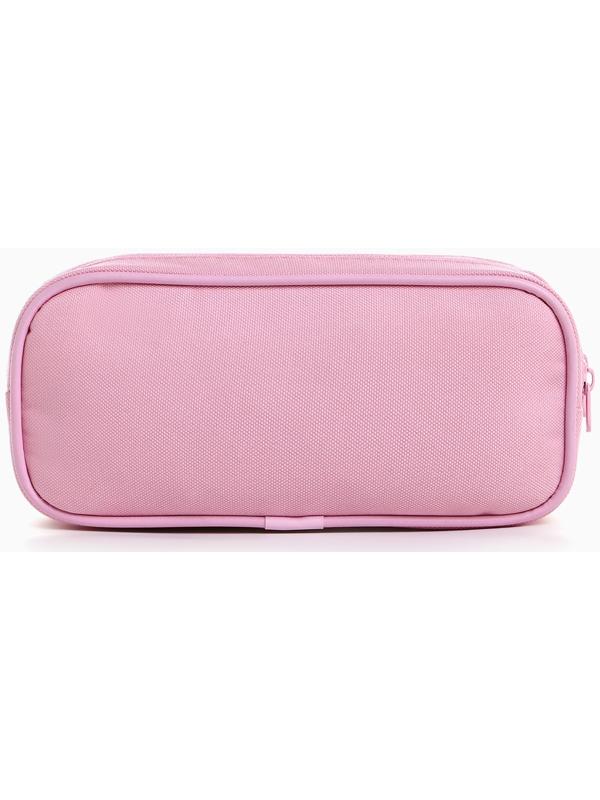 Косметичка-пенал на молнии с отделами, «Звезда», розовая
