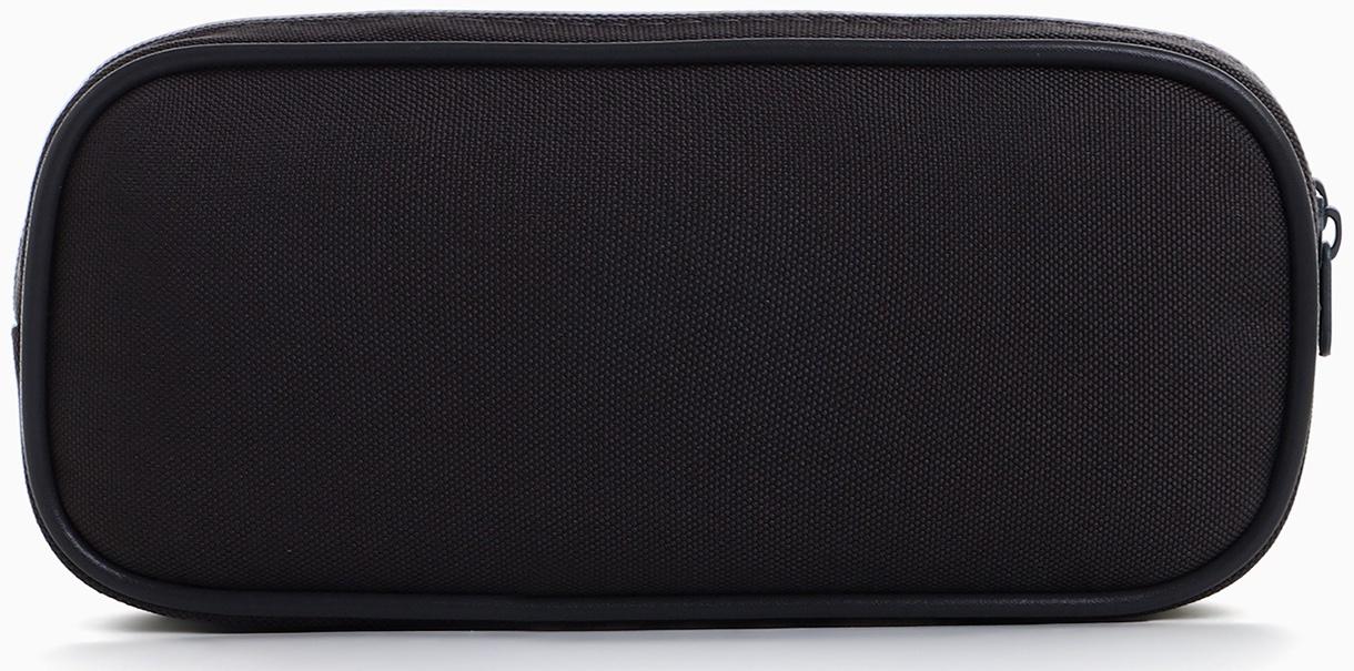 Косметичка-пенал на молнии с отделами, «Звезда», тёмно-серая