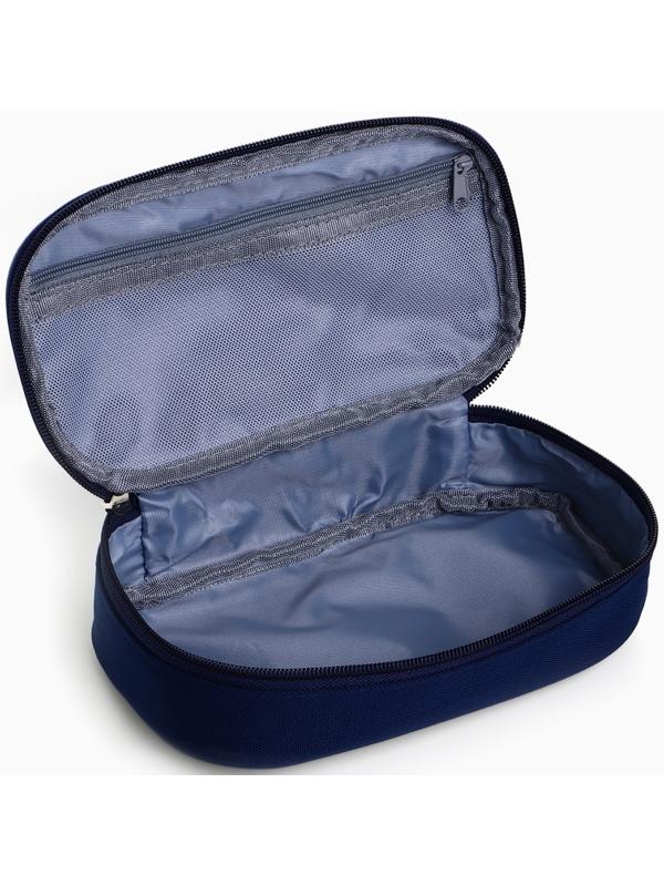 Косметичка-пенал на молнии, на подкладке, Style, синяя