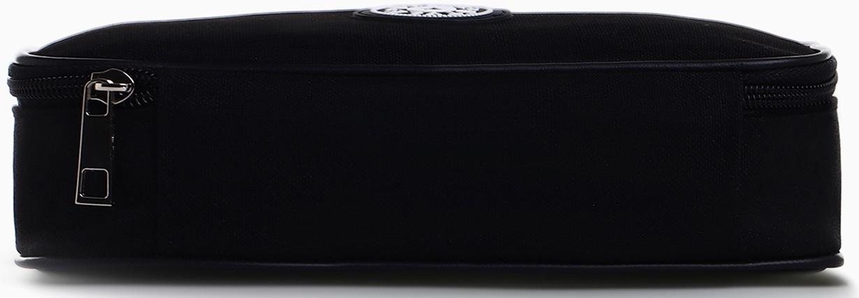 Косметичка-пенал на молнии, на подкладке, Style, чёрная