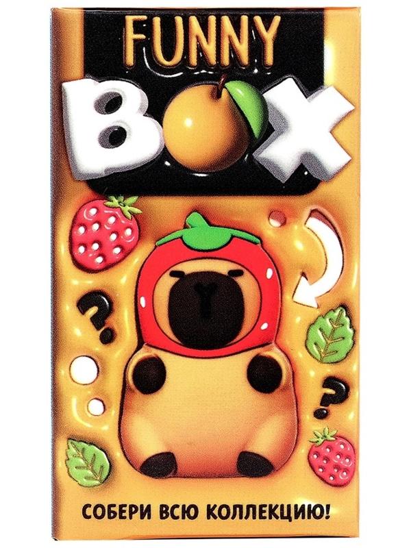 Игрушка - сюрприз Funny box «Капибарочки»: детский брелок, наклейки