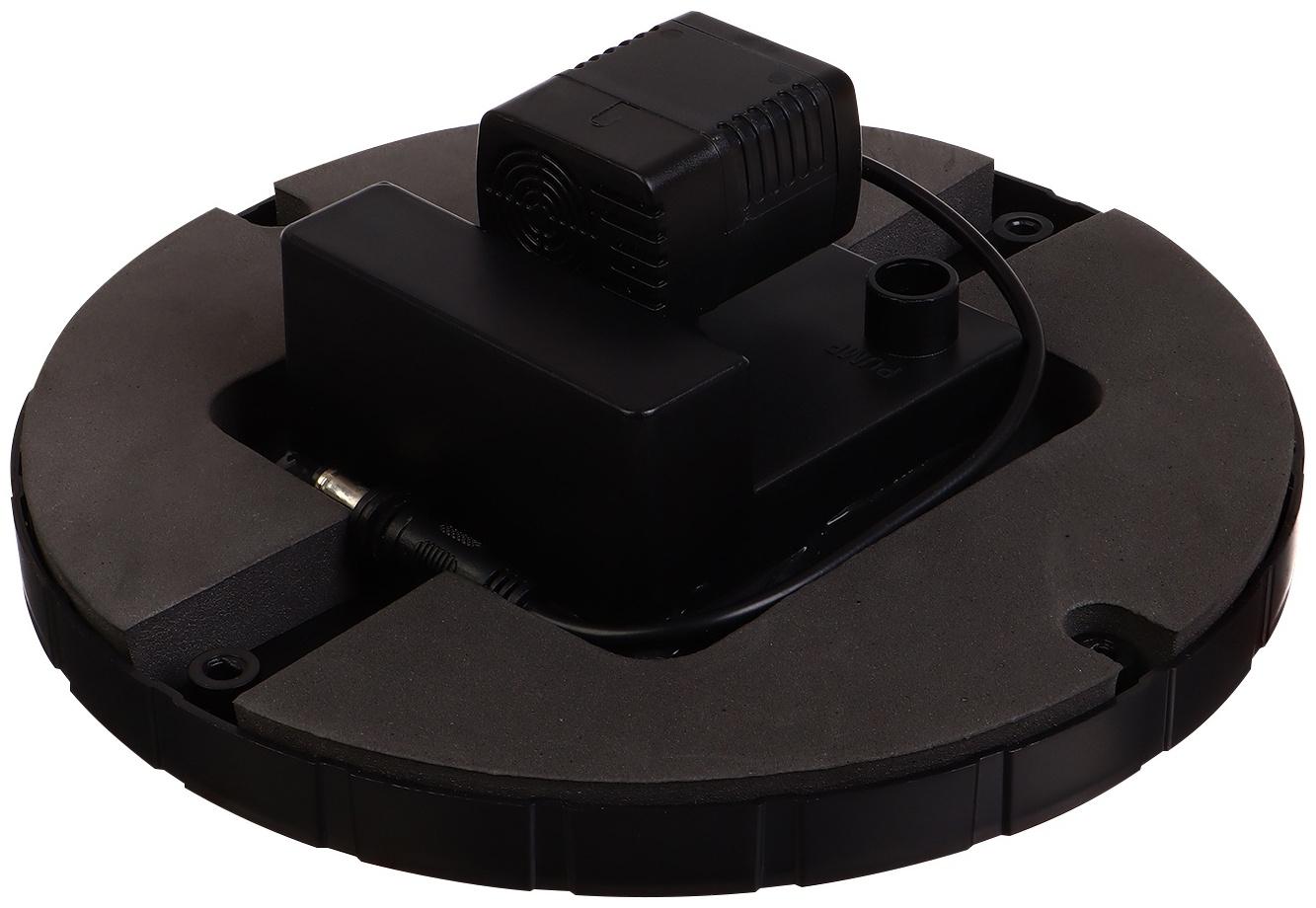 Фонтан на солнечной батарее,  h=0,55 метра, 180 л/ч, 7 Вт,  LED-подсветка, JT-180-26LED