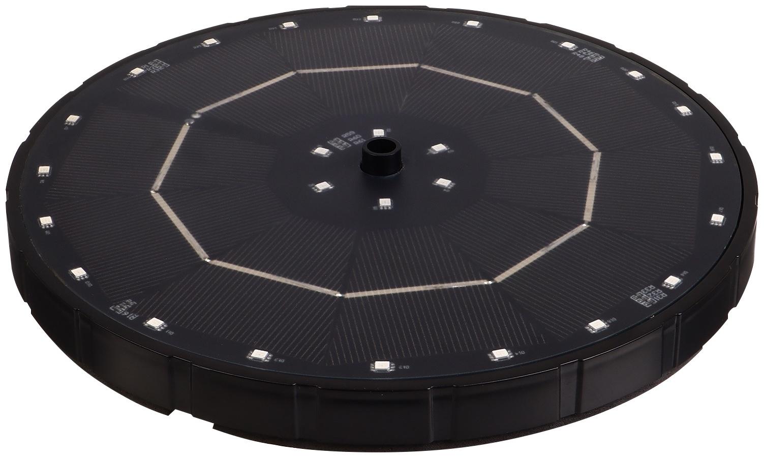 Фонтан на солнечной батарее,  h=0,55 метра, 180 л/ч, 7 Вт,  LED-подсветка, JT-180-26LED