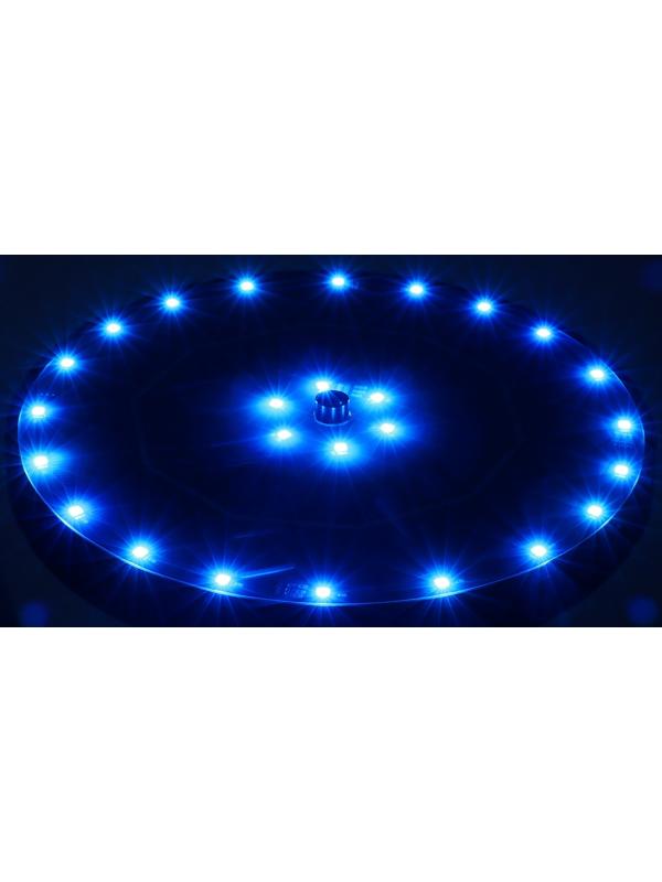 Фонтан на солнечной батарее,  h=0,55 метра, 180 л/ч, 7 Вт,  LED-подсветка, JT-180-26LED