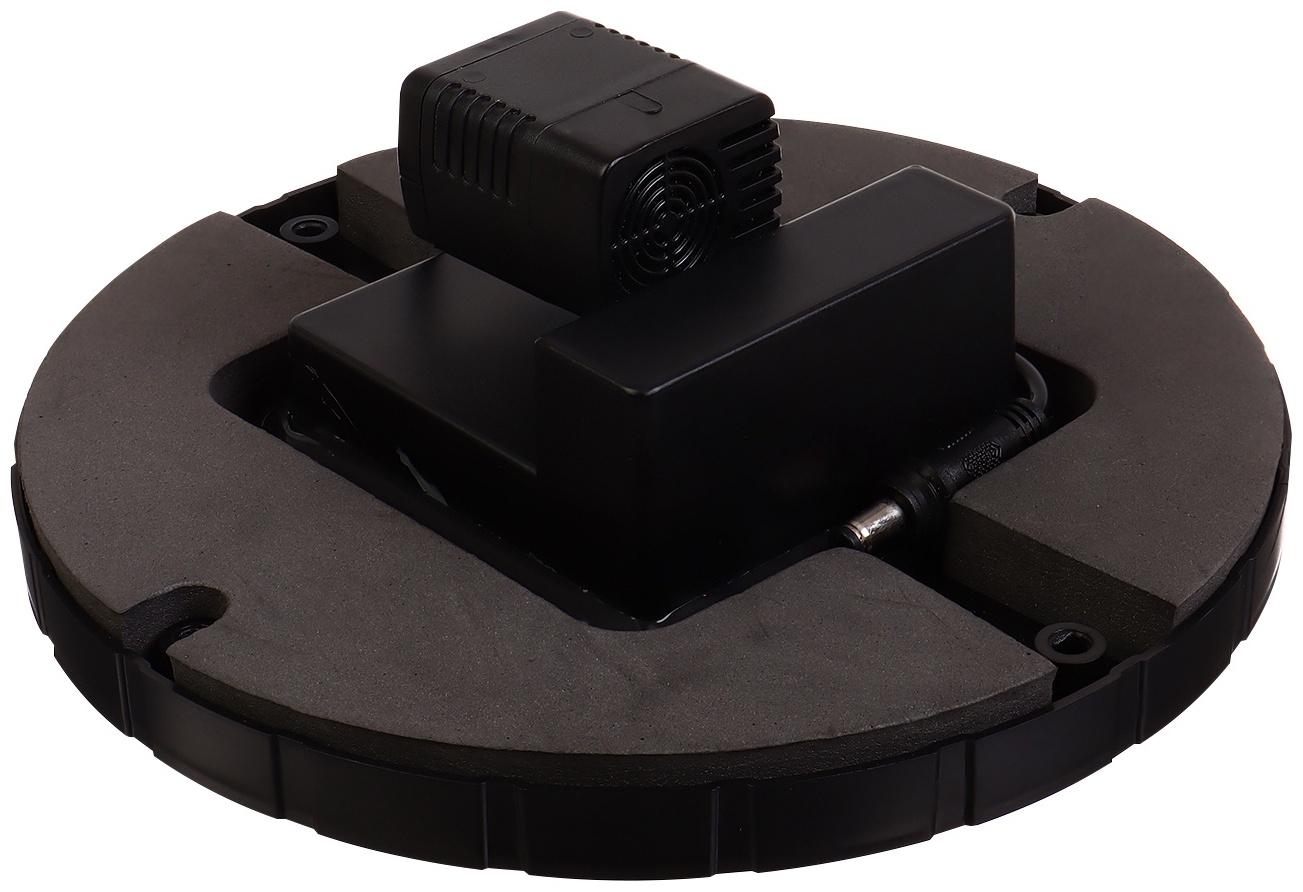 Фонтан на солнечной батарее,  h=0,55 метра, 180 л/ч, 7 Вт,  LED-подсветка, JT-180-36LED