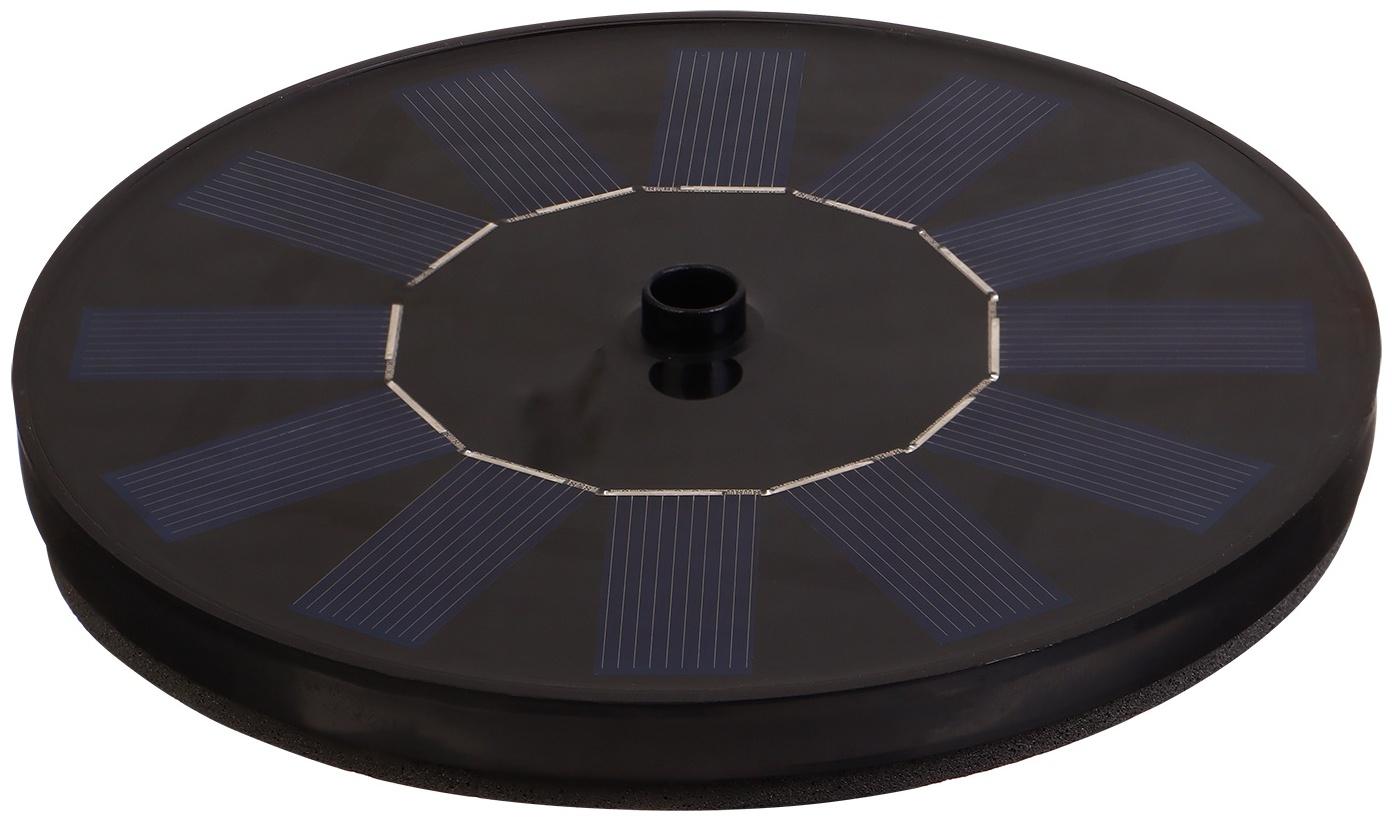 Фонтан на солнечной батарее  h=0,55 метра, 150 л/ч, 7 Вт, JT-130F1