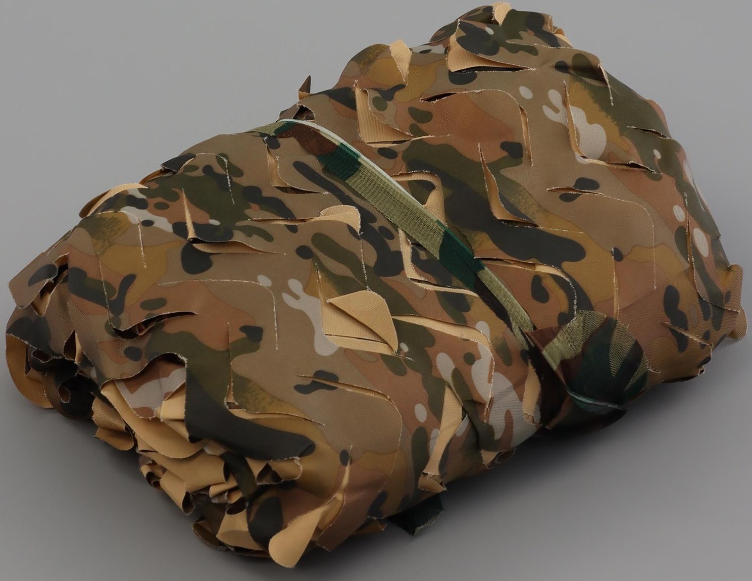 Сеть маскировочная 3 х 4 м, камуфляж мультикам