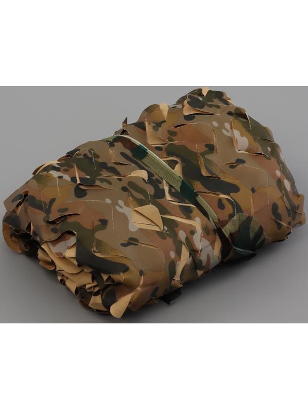 Сеть маскировочная 3 х 4 м, камуфляж мультикам