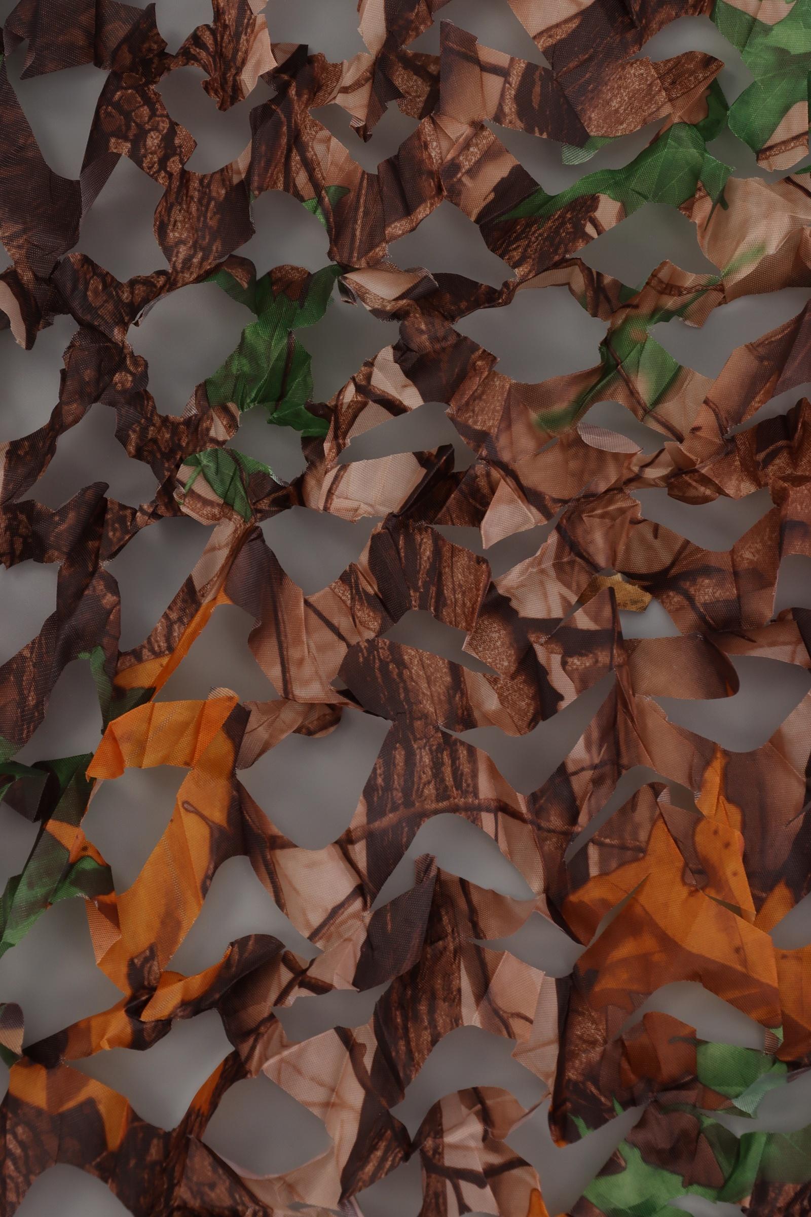 Сеть маскировочная 2 х 3 м, камуфляж дубок