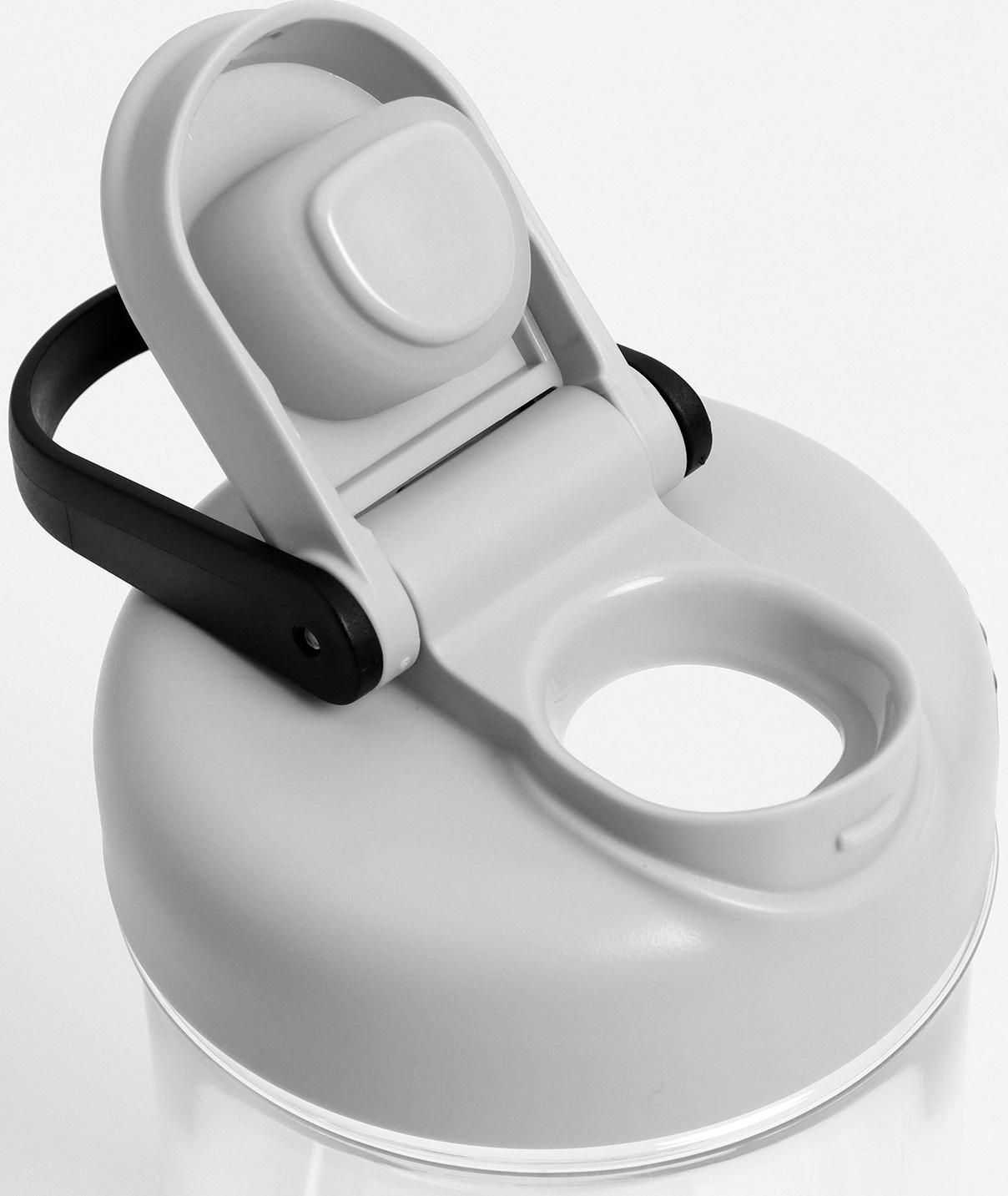 Шейкер спортивный для коктейлей и воды 550 мл, с мерной шкалой, тритан, 7.5 х 18 см