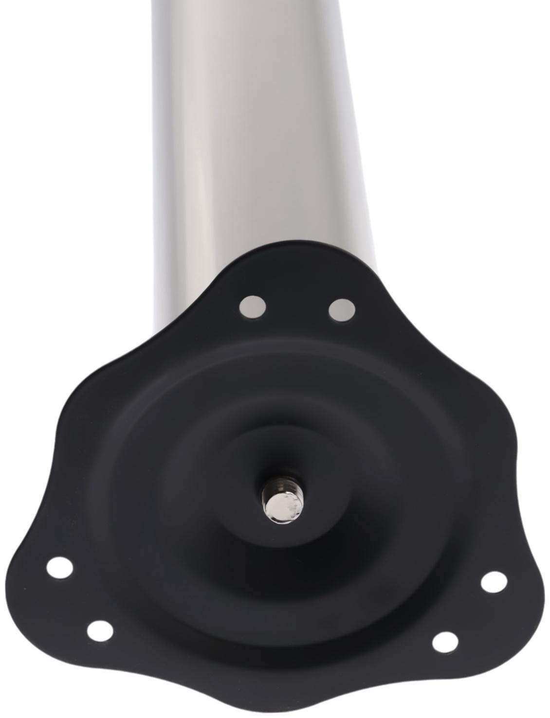 Опора мебельная, барная, ТУНДРА, 60×710 мм, цвет сатин никель