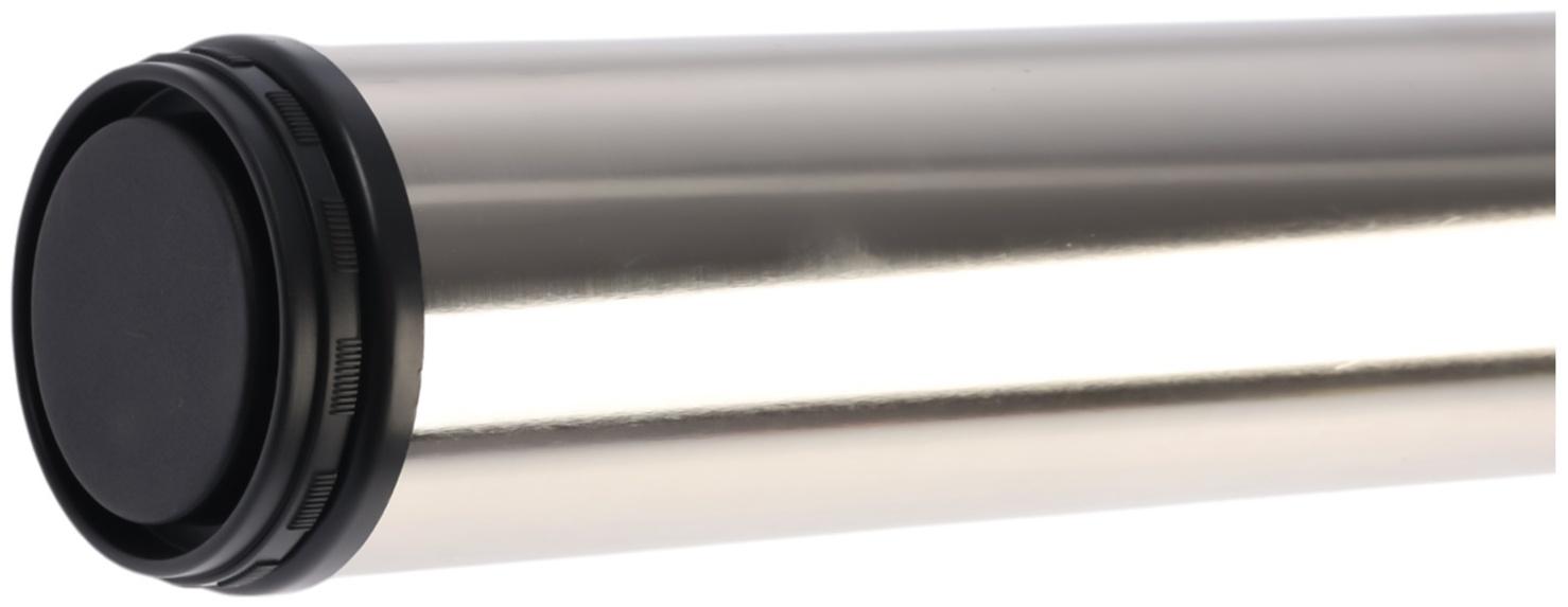 Опора мебельная, барная, ТУНДРА, 60×710 мм, цвет сатин никель