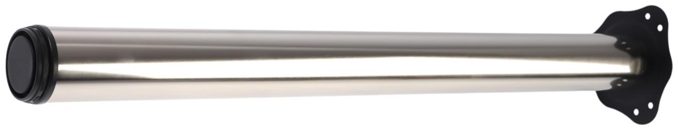 Опора мебельная, барная, ТУНДРА, 60×710 мм, цвет сатин никель