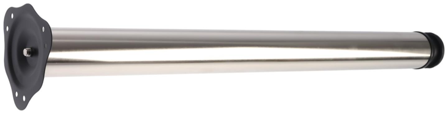 Опора мебельная, барная, ТУНДРА, 60×710 мм, цвет сатин никель