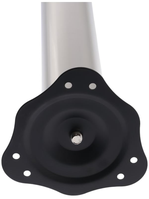 Опора мебельная, барная, ТУНДРА, 60×710 мм, цвет сатин никель