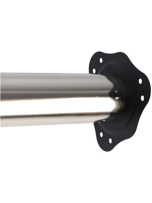 Опора мебельная, барная, ТУНДРА, 60×710 мм, цвет сатин никель