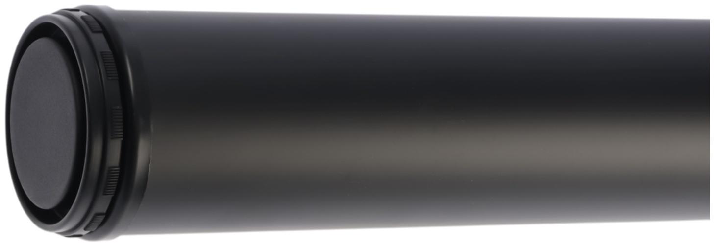 Опора мебельная, барная, ТУНДРА, 60×710 мм, чёрная