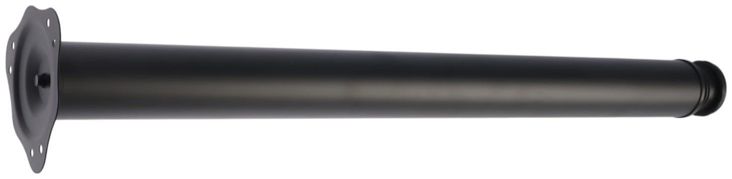 Опора мебельная, барная, ТУНДРА, 60×710 мм, чёрная