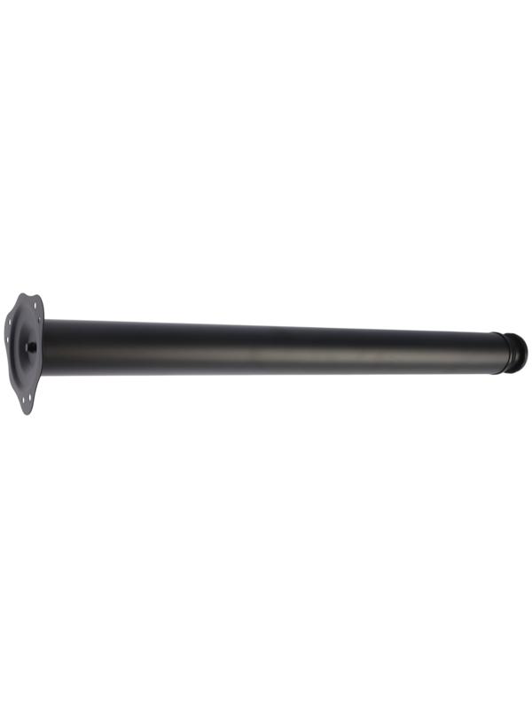 Опора мебельная, барная, ТУНДРА, 60×710 мм, чёрная