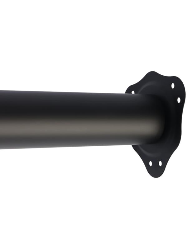 Опора мебельная, барная, ТУНДРА, 60×710 мм, чёрная