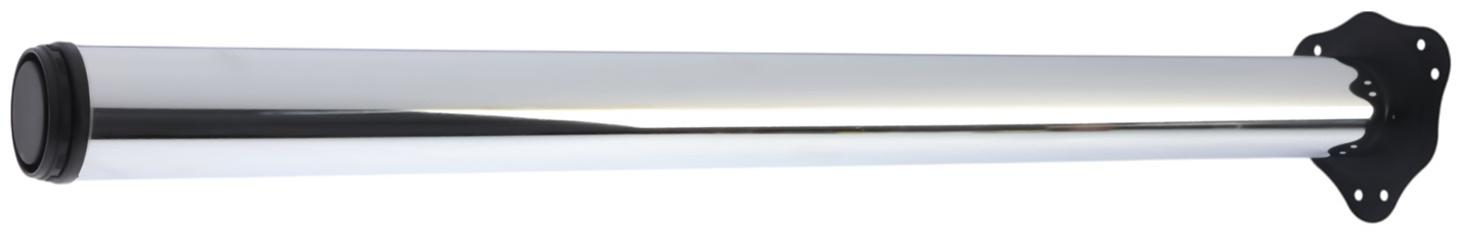 Опора мебельная, барная, ТУНДРА, 60×820 мм, цвет хром