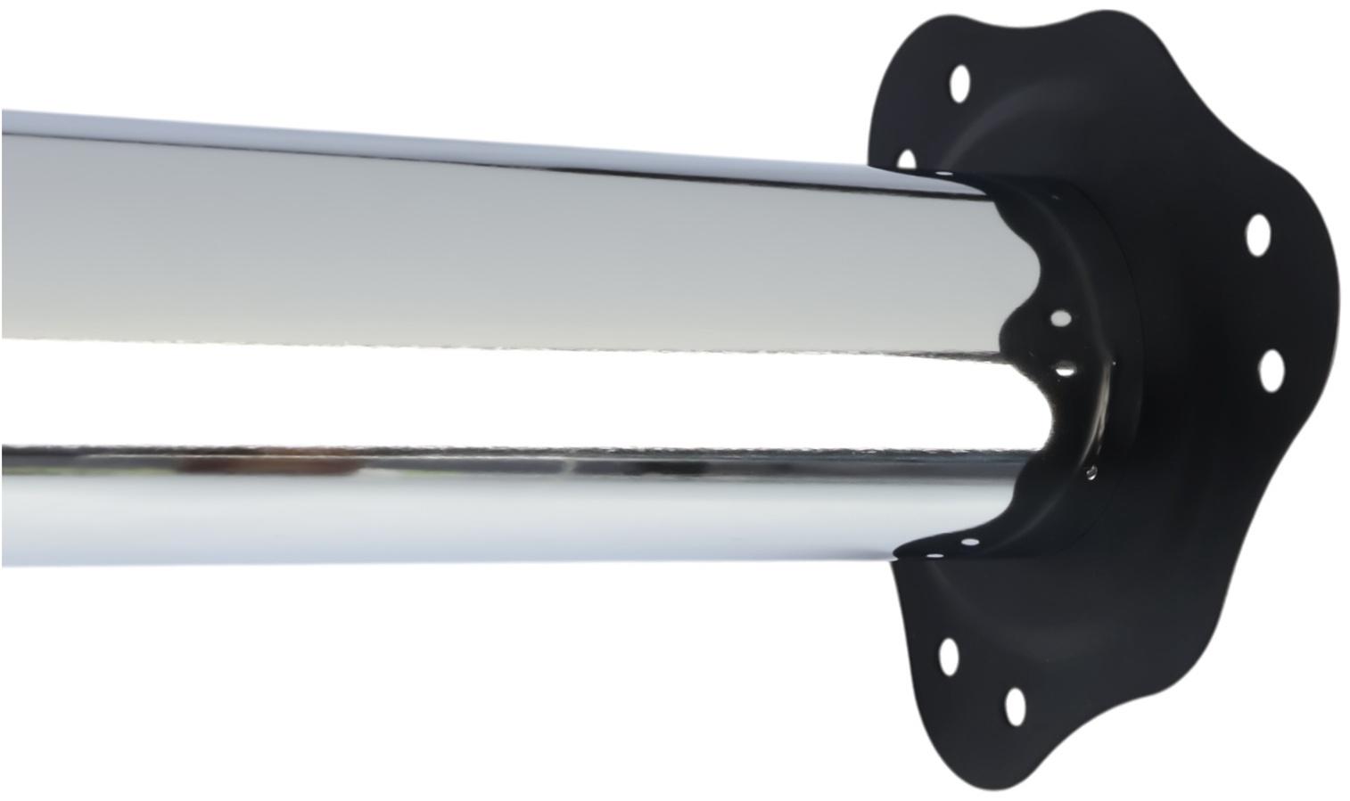 Опора мебельная, барная, ТУНДРА, 60×820 мм, цвет хром