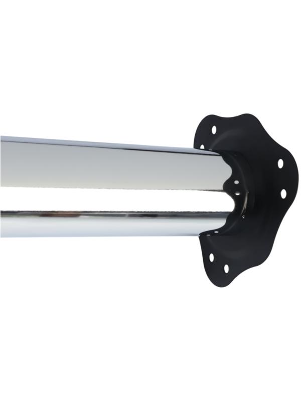 Опора мебельная, барная, ТУНДРА, 60×820 мм, цвет хром