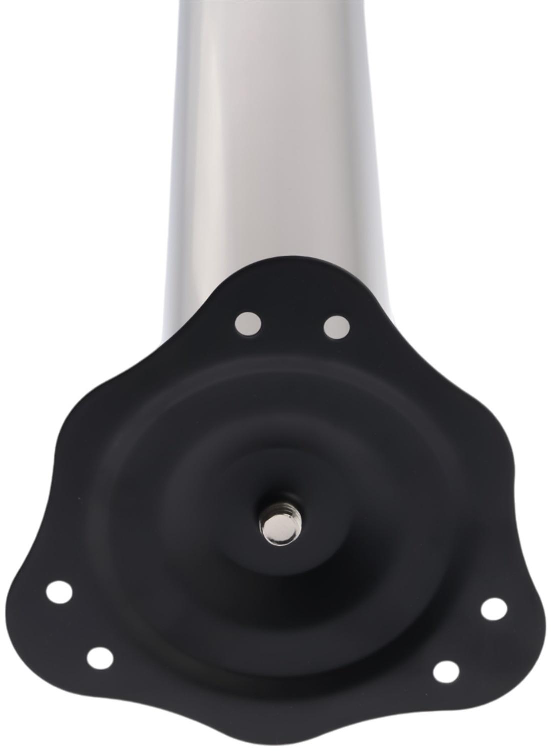 Опора мебельная, барная, ТУНДРА, 60×820 мм, цвет сатин никель