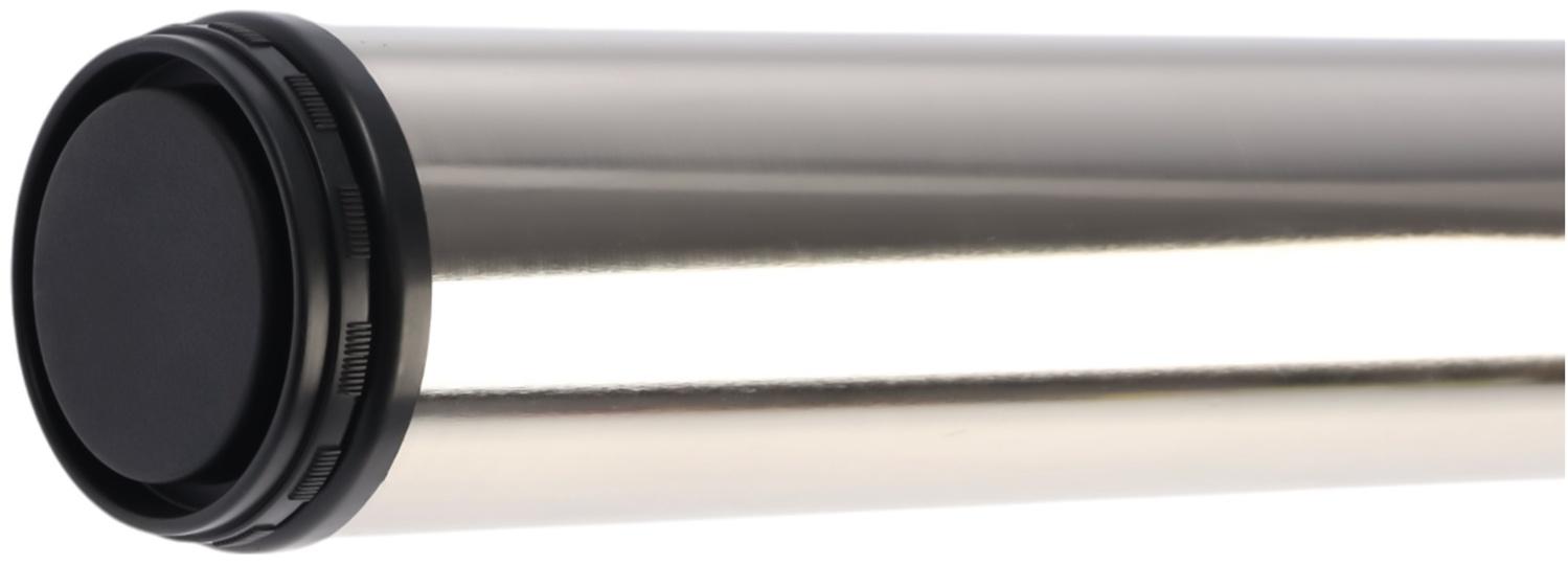 Опора мебельная, барная, ТУНДРА, 60×820 мм, цвет сатин никель