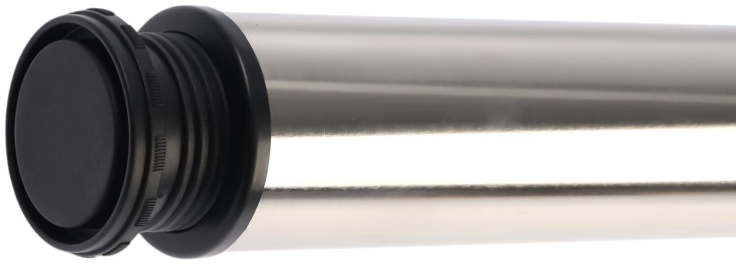 Опора мебельная, барная, ТУНДРА, 60×820 мм, цвет сатин никель