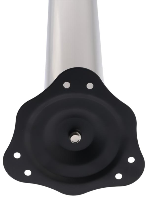 Опора мебельная, барная, ТУНДРА, 60×820 мм, цвет сатин никель