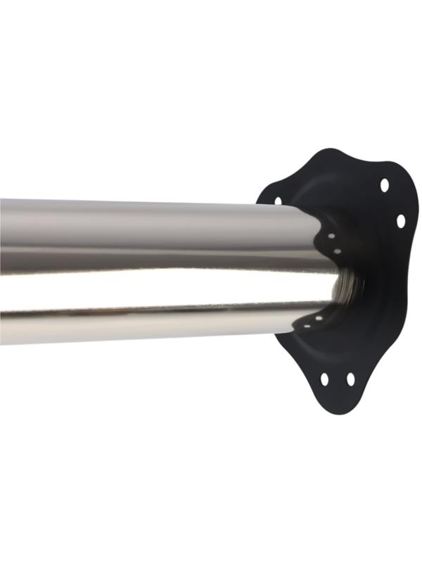 Опора мебельная, барная, ТУНДРА, 60×820 мм, цвет сатин никель