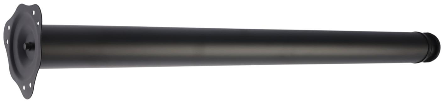 Опора мебельная, барная, ТУНДРА, 60×820 мм, чёрная